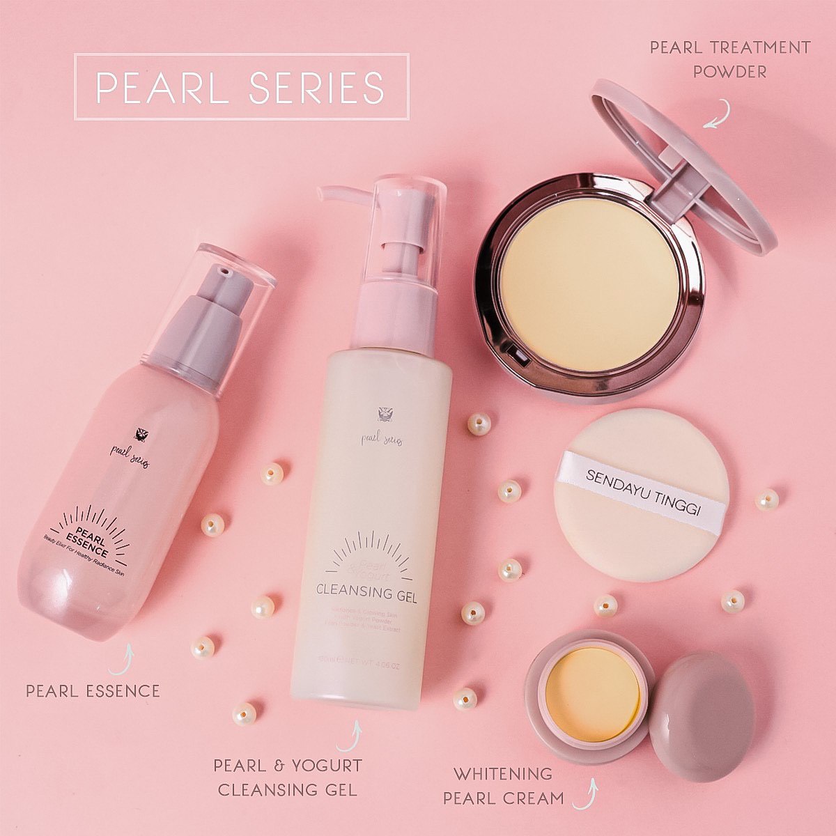 Whitening Pearl Cream Sendayu Tinggi Dengan Packaging Baru