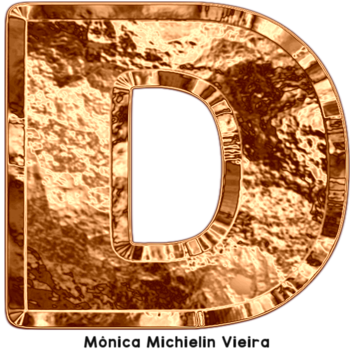 M. Michielin Alphabets: ALFABETO DE COBRE PNG - COPPER TEXTURE ALPHABET ...