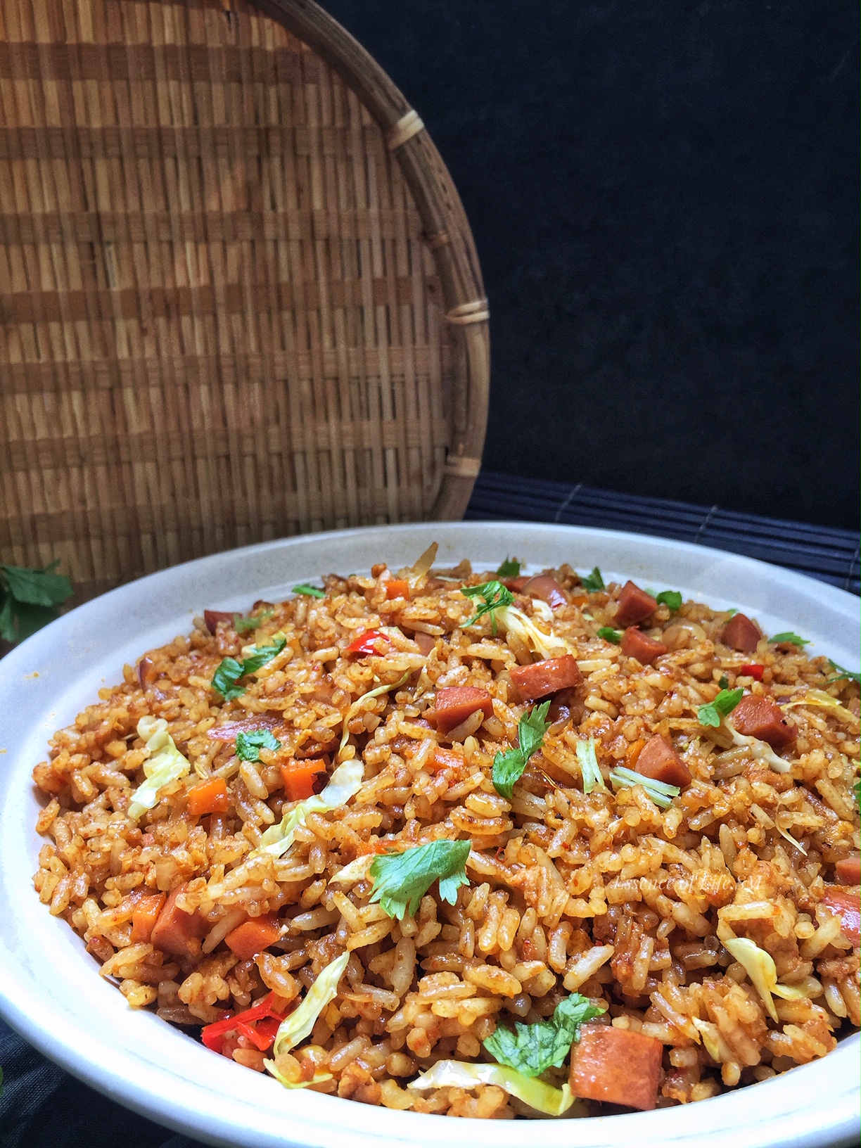 STIRFRIED GLUTINOUS RICE