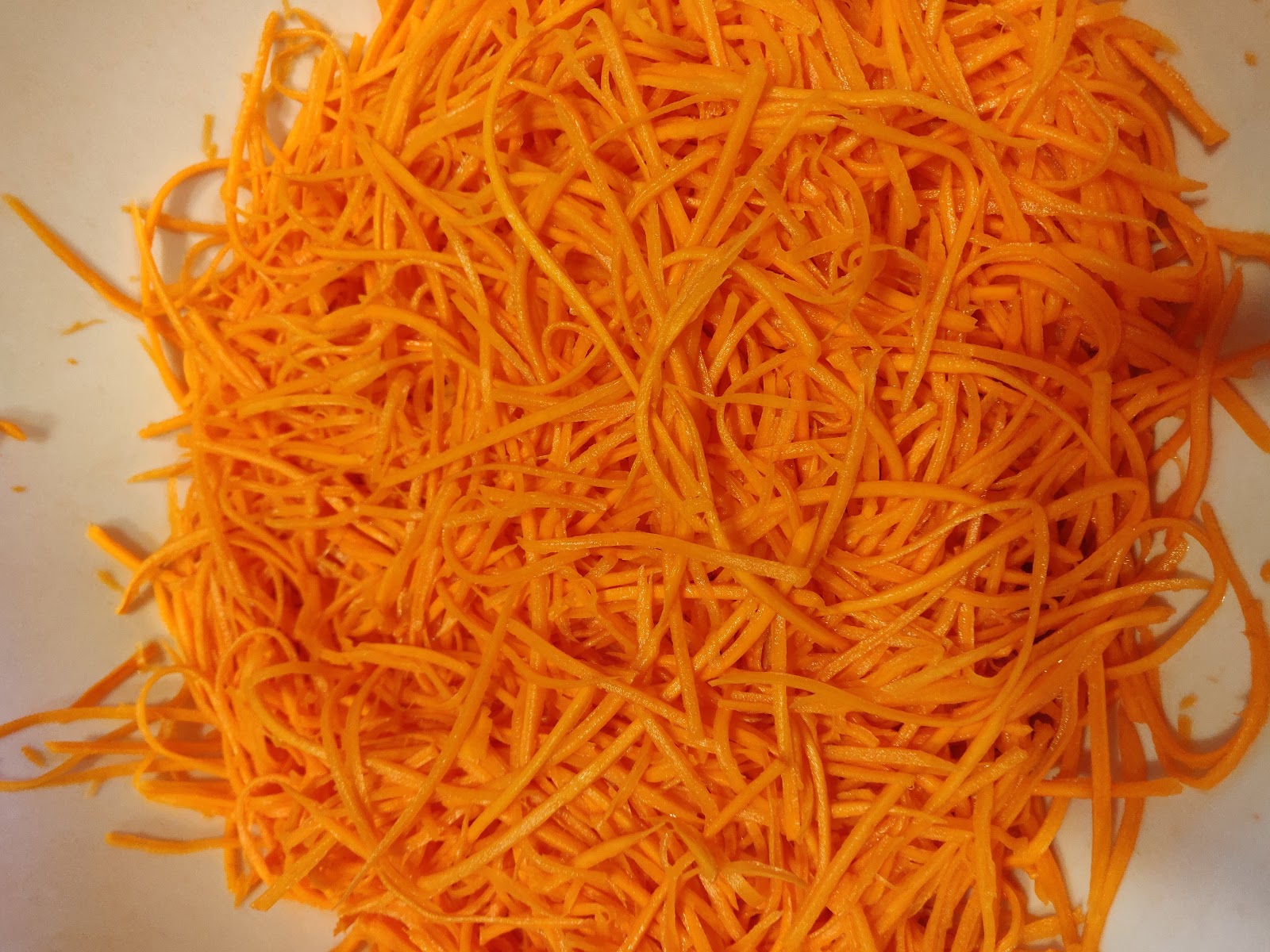 Korean Carrot Salad – Alena's Home Cooking