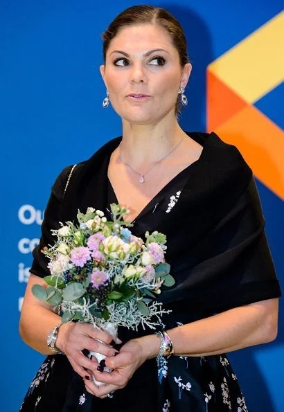 Crown Princess Victoria wore Erdem x H&M Dress - Designer Collection