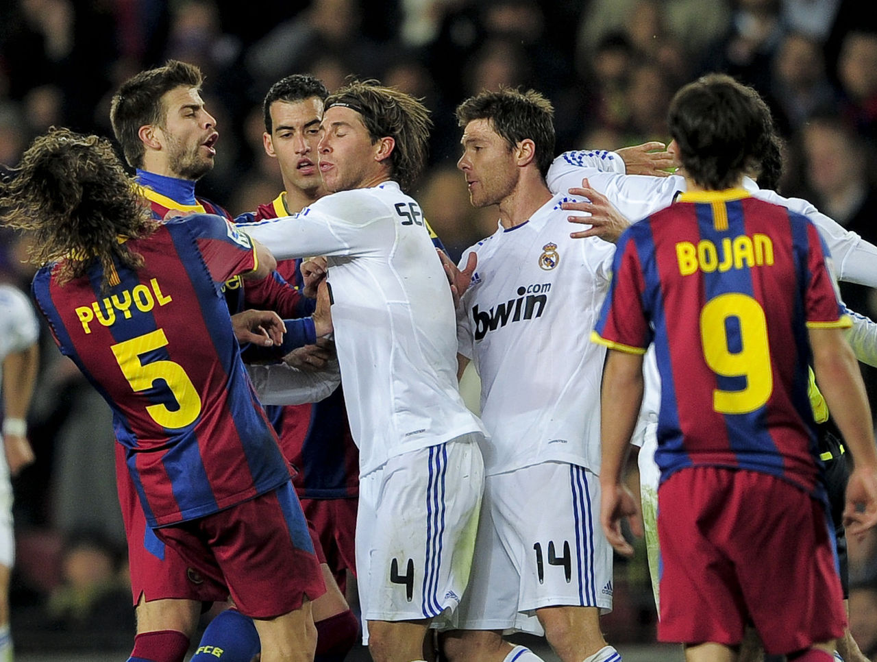 FC Barcelona vs Real Madrid -El Clasico Rivalry.