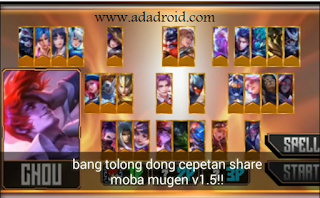 Naruto Senki Mod ML: Moba Mugen V1.5 by Syarifad Terbaru Naruto Senki Mod ML: Moba Mugen V1.5 by Syarifad Terbaru