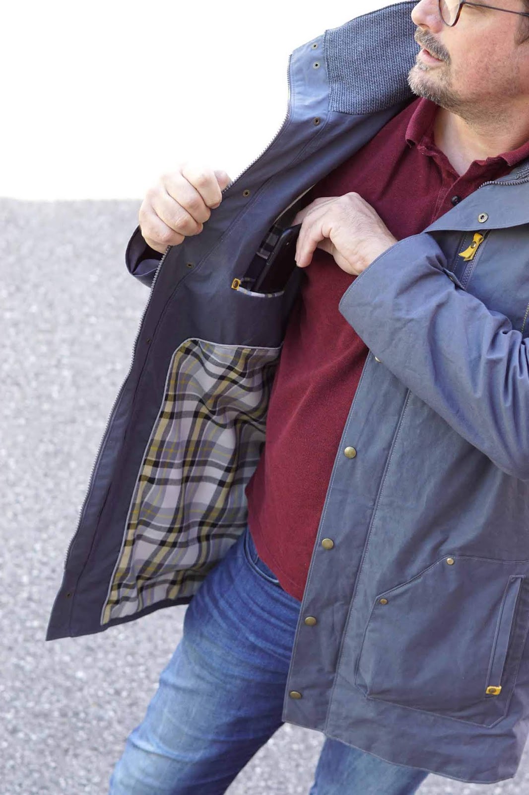 Lederjacken Kleiderschrank