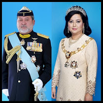 DYMM Sultan Johor dan DYMM Raja Zarith Sofea bt Almarhum Sultan Idris Shah