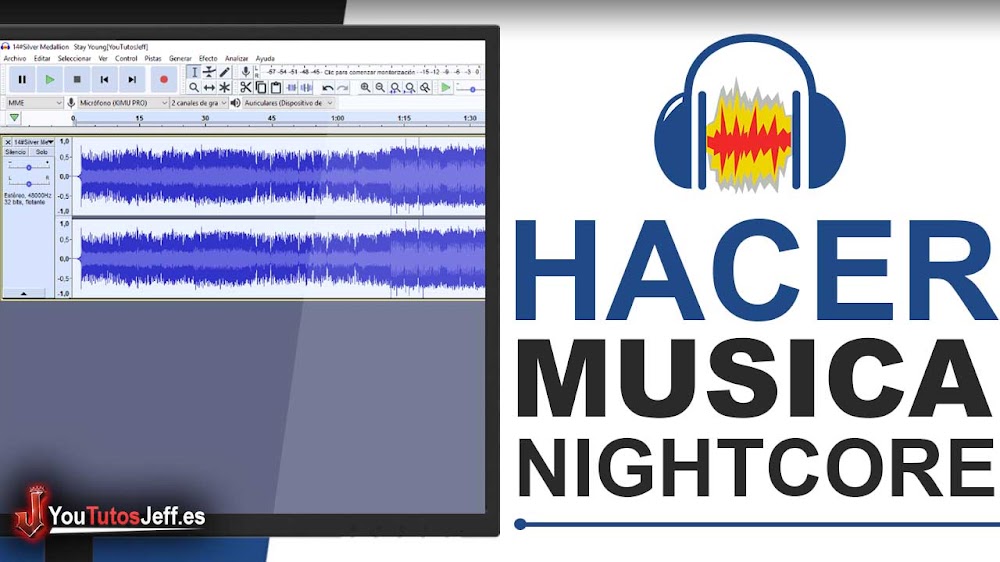 Como hacer NightCore con Audacity - Fácil y Rápido