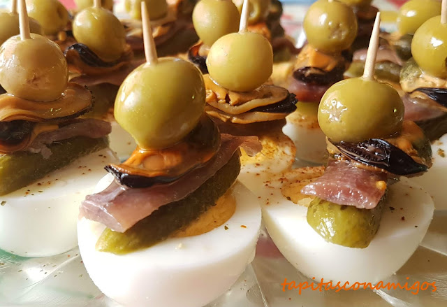 Pintxo de huevo