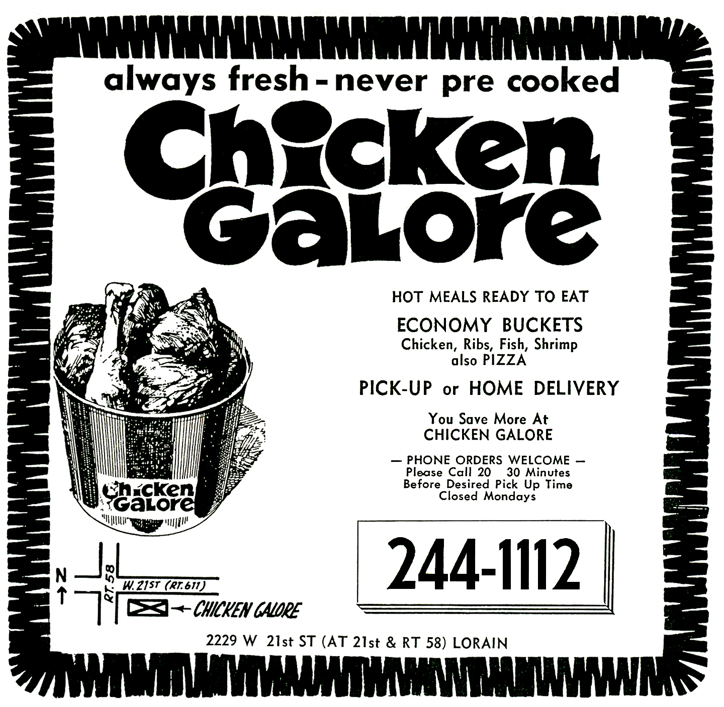 Brady's Bunch of Lorain County Nostalgia: Don't cook tonight, call Chicken  Delight! – Part 1
