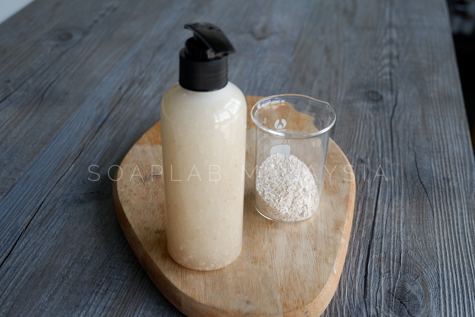 SoapLab Malaysia OatMilk Shampoo DIY For Itchy Scalp