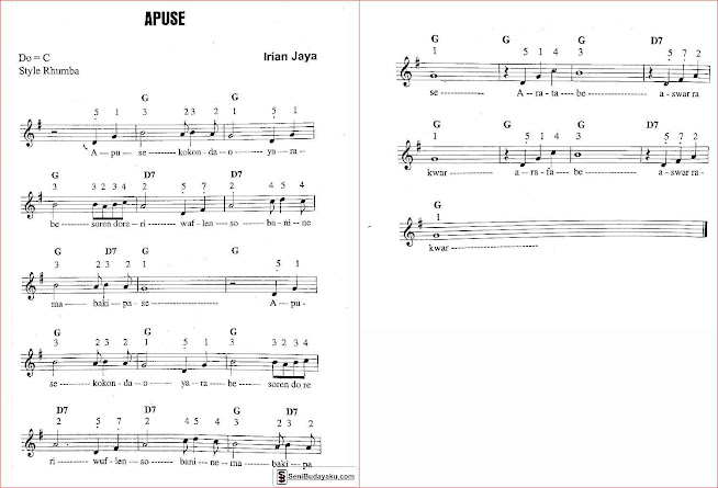 SENI BUDAYA BERNYANYI DENGAN SATU SUARA UNISONO/ 7E,7F