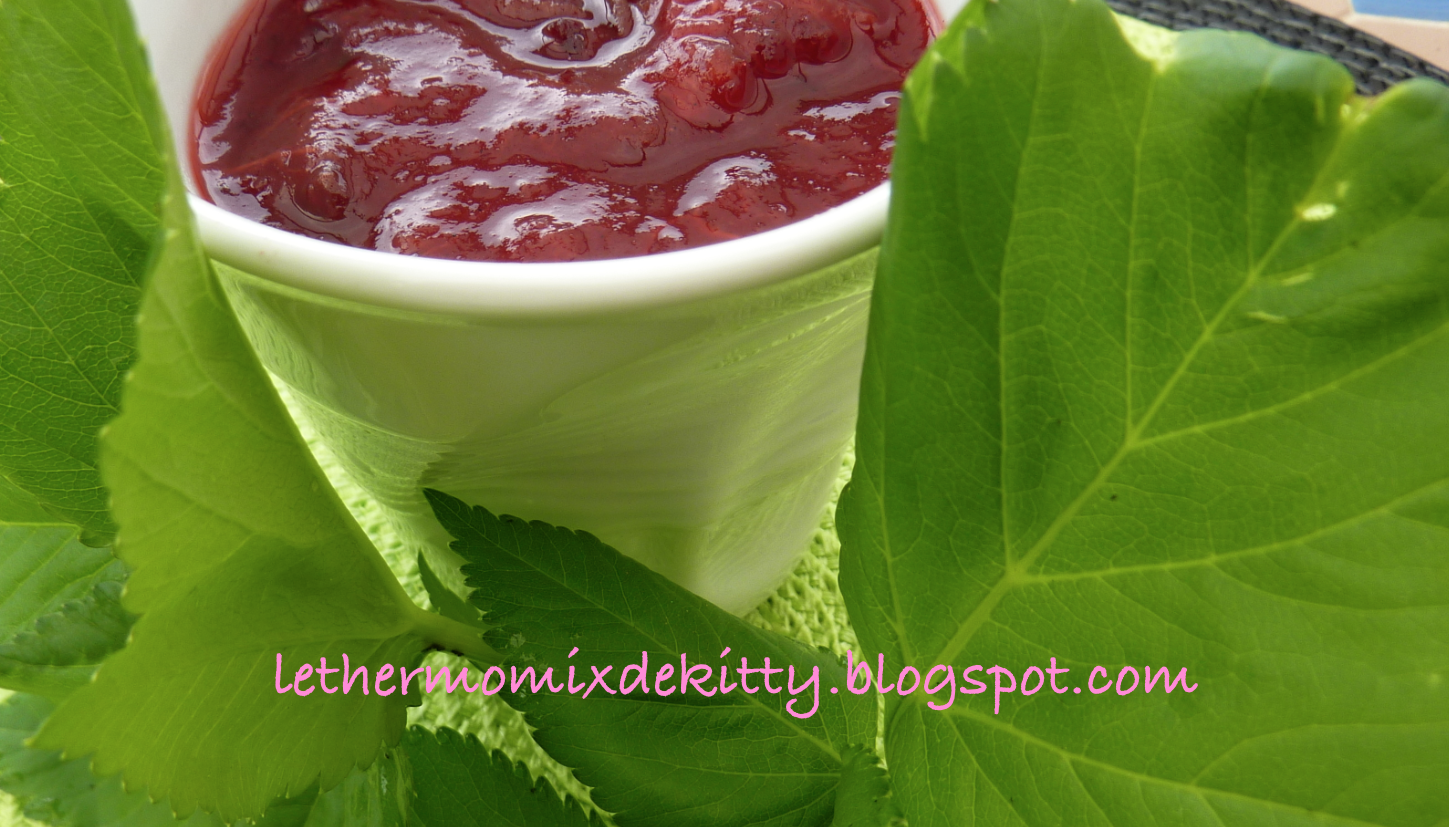 Le thermomix de Kitty Compote de prunes à l'angélique