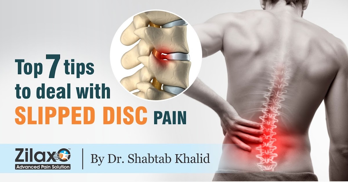 Zilaxo Advanced Pain Solution Top 7 Tips To Deal With Slipped Disc Pain