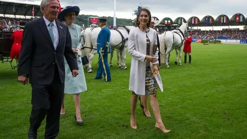 The Crown Princess of Denmark recycled a Ole Yde dress