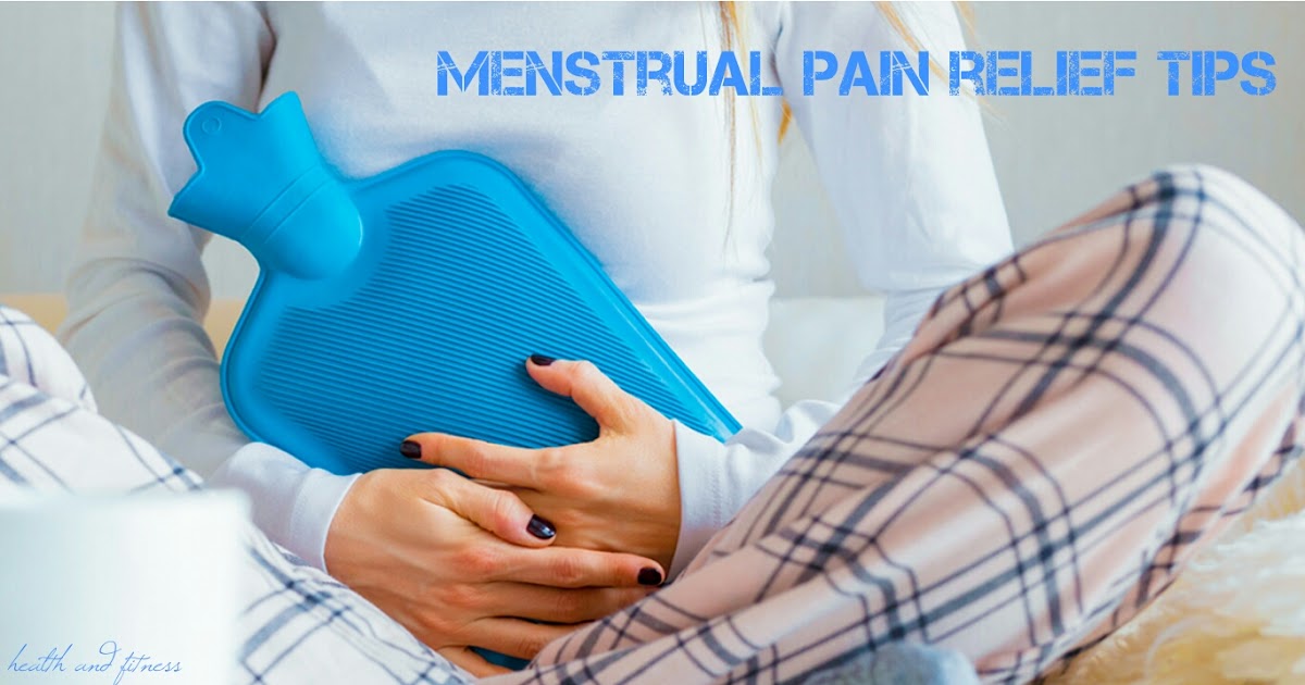 Menstrual pain relief tips