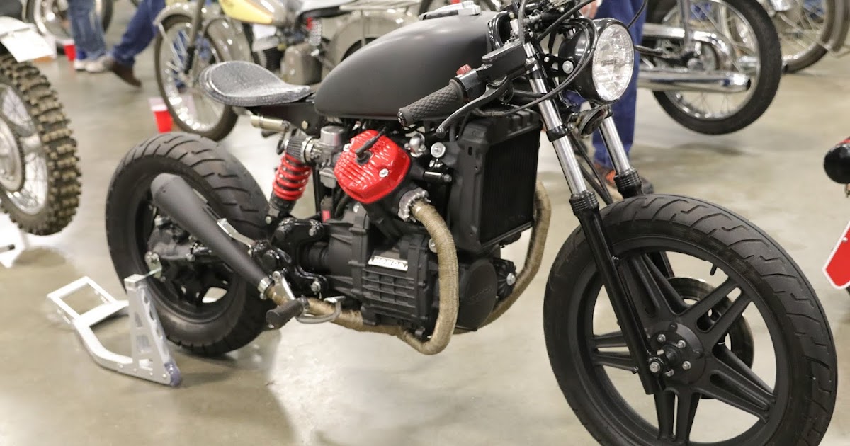 Customized 1981 Honda Cx500 On Display At The 2019 Idaho Vintage Motorcycle Show Caldwell Oldmotodude