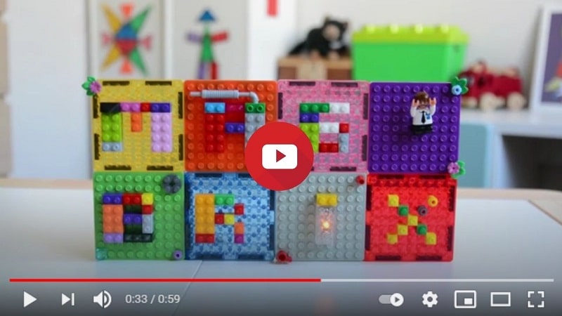 magbrix magnetic tiles video