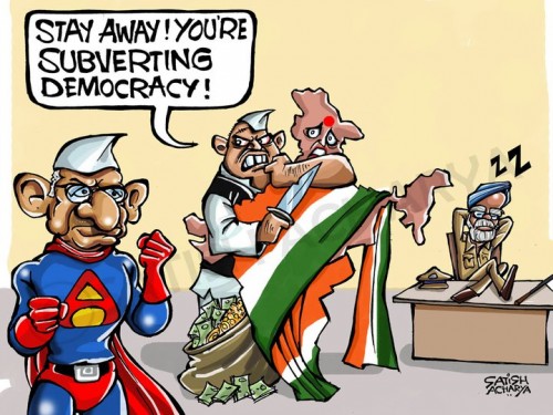Viji unplugged: Anna Hazare; a refreshing change to Indian politics?