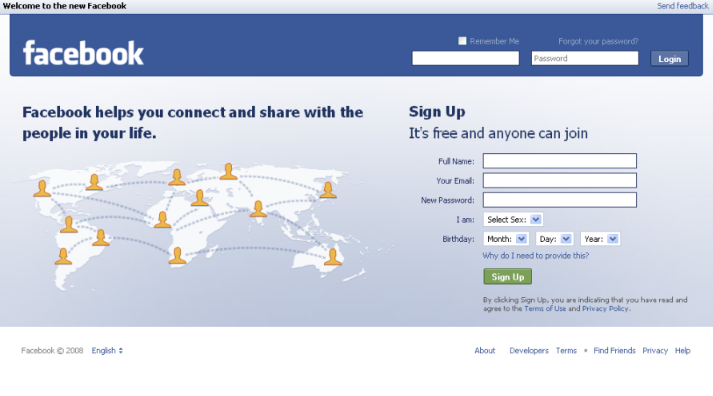  Facebook Login Sign in Home Page English AppsNg