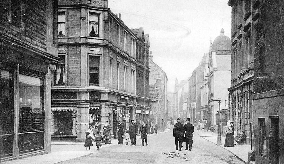 Tour Scotland Old Photographs South Street Bo'ness Scotland