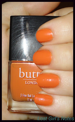 Butter London minger swatches and review