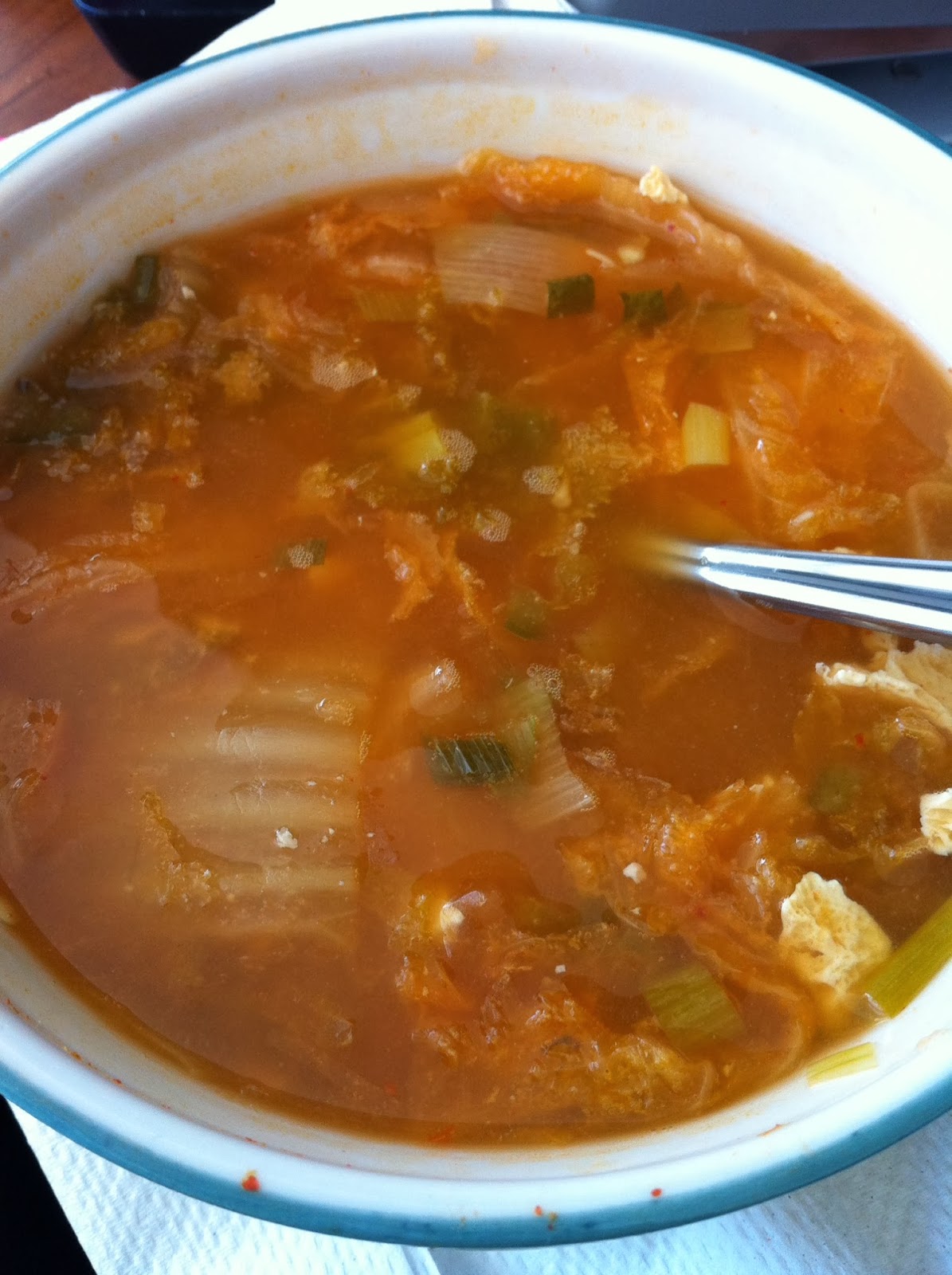 Cooking Adventure Time Kimchi + Tofu Soup