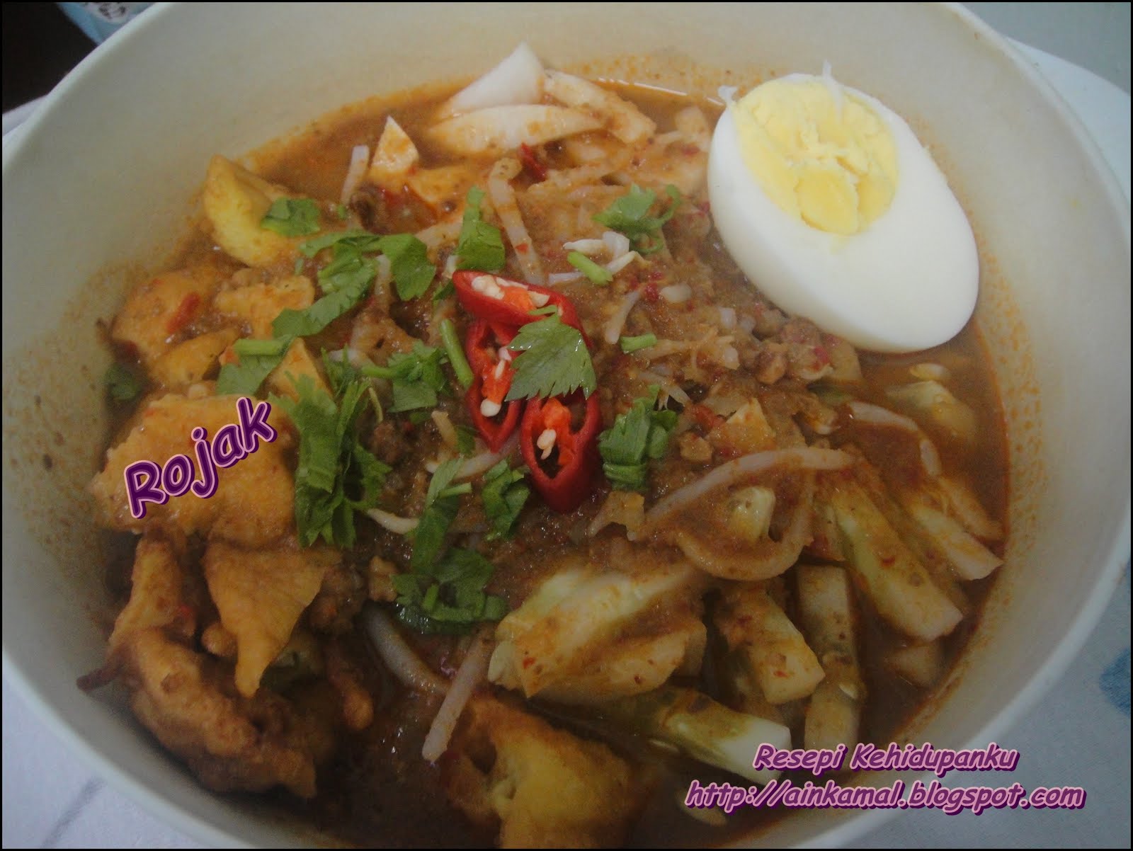 Resepi Rojak Mee - Galeri Resepi