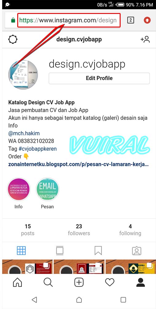 how to copy your instagram profile url how to copy your instagram profile url