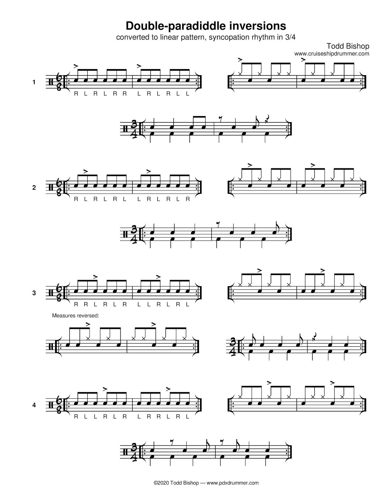 Application Of Rudiments (1) By Alex Mott Digital Sheet Music For Score ...