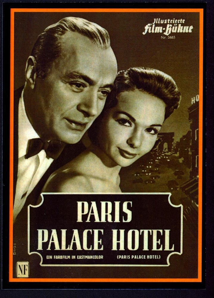 отель гранд интерьер. париж палас отель 1956. барбара раш в молодости. париж палас отель 1956. париж палас-отель фильм 1956 кадры.