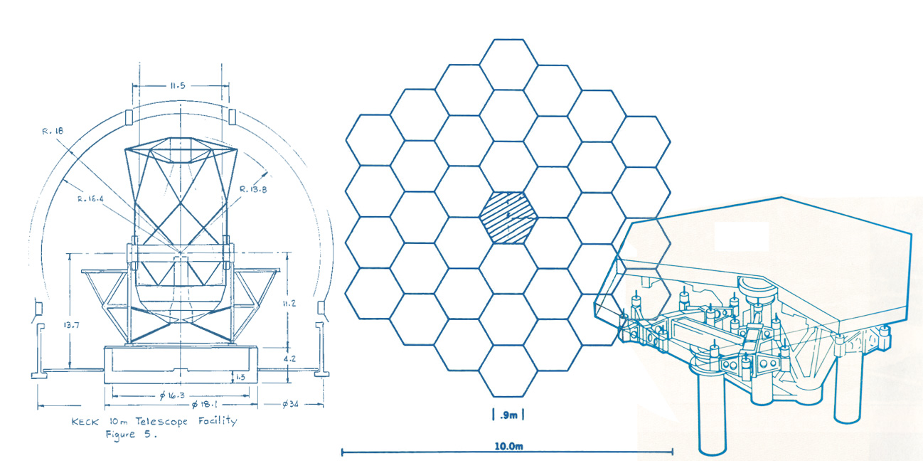 Keck Observatory Window on The Sky