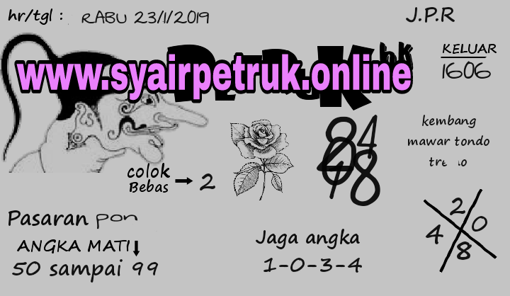 KODE SYAIR HONGKONG RABU 23 JANUARI 2019 KODE SYAIR KALONG