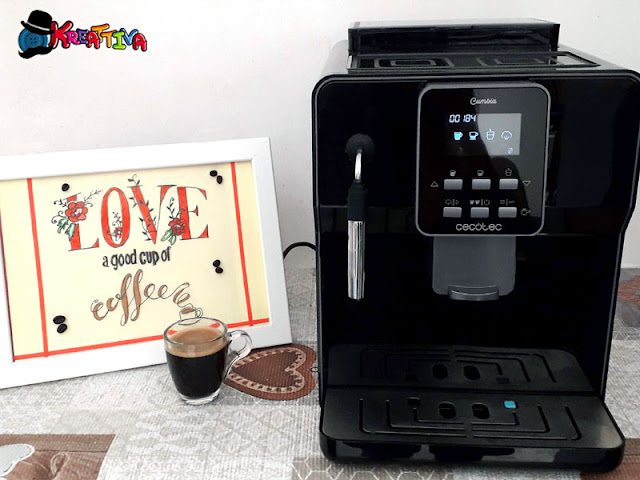 Macchina da caffè Power Matic-ccino Serie 6000 Nera Cecotec