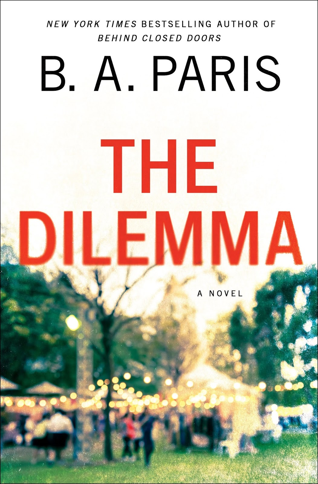 Review: The Dilemma by B.A. Paris