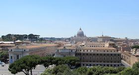 Michelangelo's dome dominates the Rome skyline