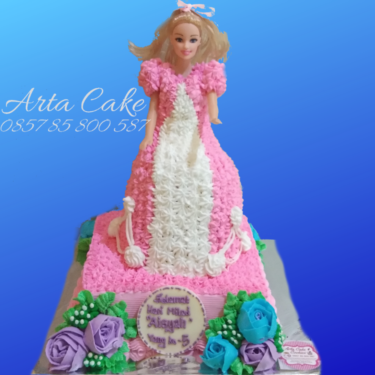 Kue Ulang Tahun Frozen dan Barbie | KUE ULANG TAHUN BANTUL DAN JOGJA