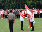 Jokowi Lepas Kontingen Indonesia ke SEA Games Filipina di Istana Kepresidenan Bogor