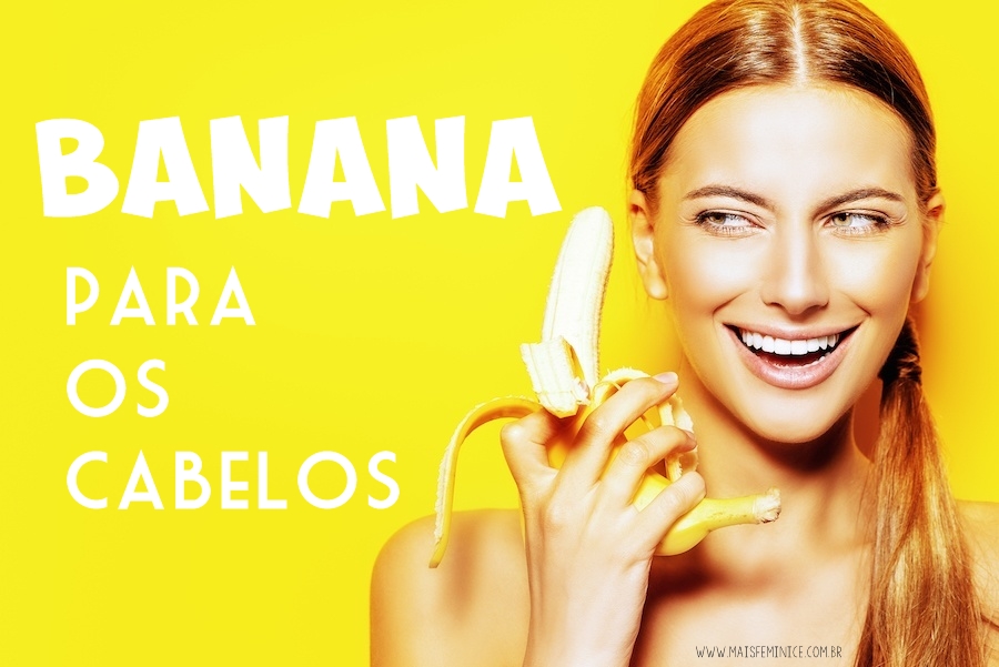 Hidratação para os cabelos usando Banana Hidratação para os cabelos usando Banana