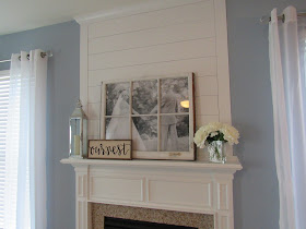 My Old Kentucky Home Design: DIY Shiplap Fireplace Makeover