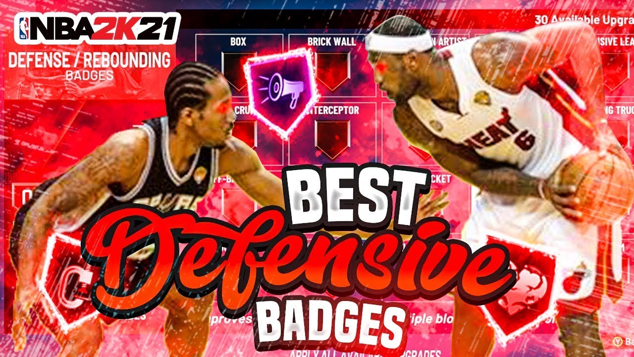 All NBA 2K21 Defense & Rebounding Badges