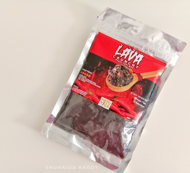 Jom Cuba Lava Crunchy dan Sambal Mook Dari Kayu Tiga Jom Cuba Lava Crunchy dan Sambal Mook Dari Kayu Tiga