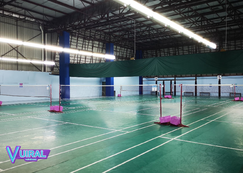 Gambar Dan Ukuran Lapangan Bulu Tangkis (Badminton) Lengkap - Vuiral