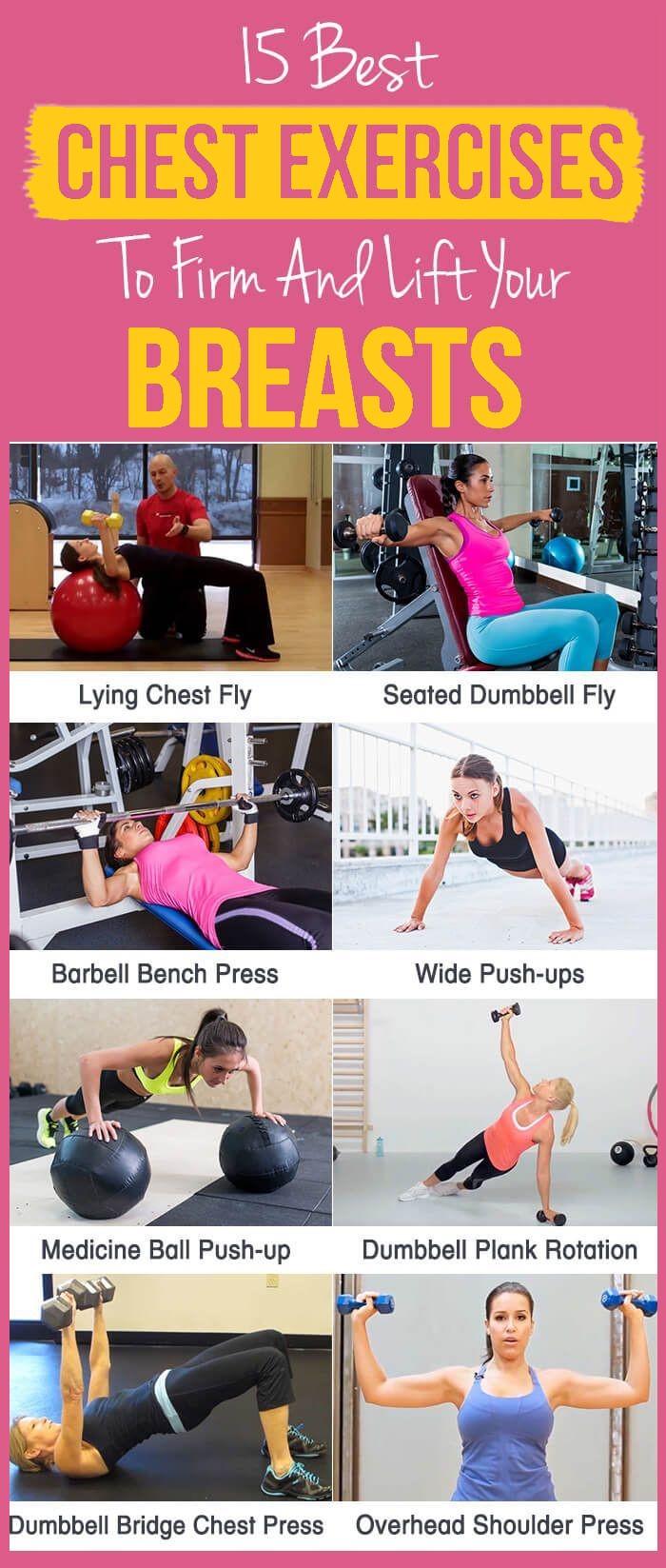 15 Best Chest Workouts To Firm And Lift Your Breasts wellness magazine