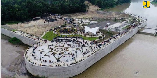 Bendung Kamijoro Yang Kini Menjadi Destinasi Wisata