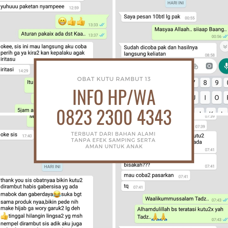 Cara Membasmi Kutu Pada Rambut Secara Alami | Hanya 20 Menit