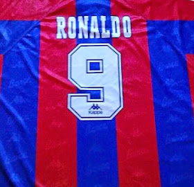 camiseta de Ronaldo del Barcelona