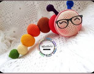 PATRON GRATIS GUSANO AMIGURUMI 35457