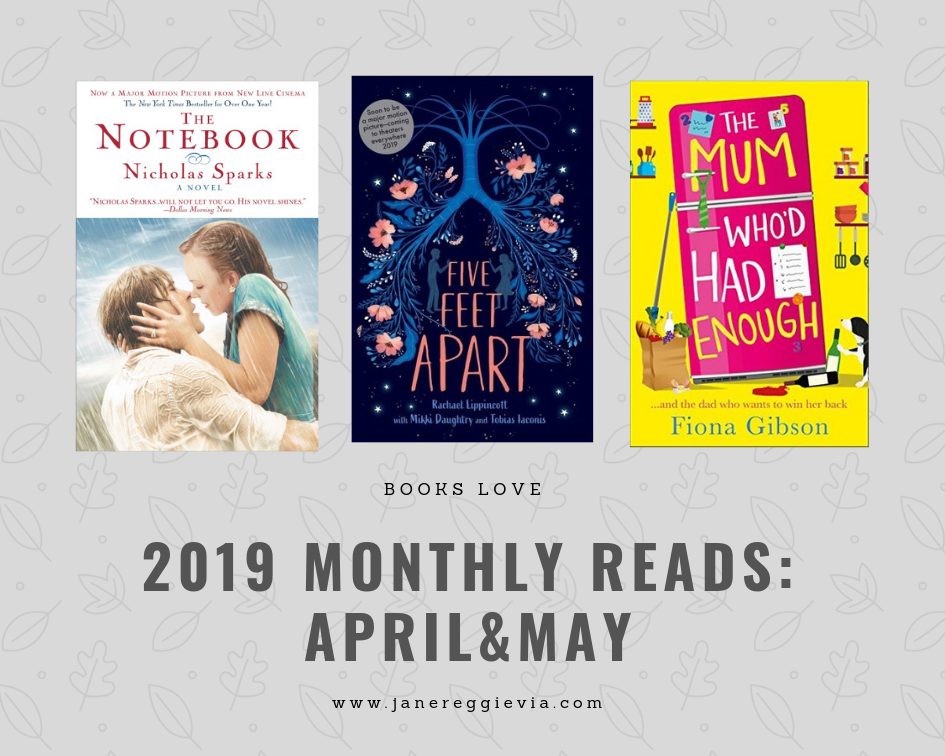 2019 Monthly Reads: April and May Edition