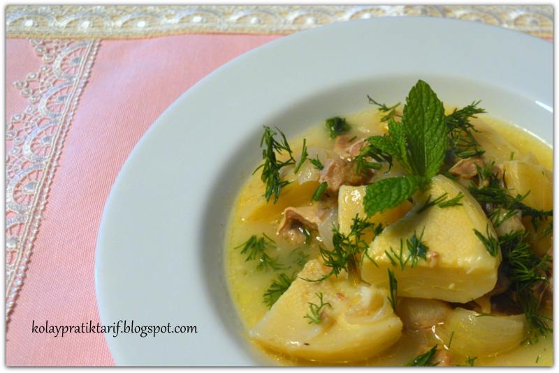 Etli Enginar Tarifi (Girit usulü) Enginar Nasil Pisirilir?