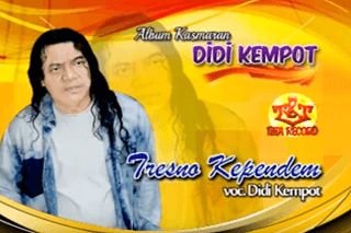 Lirik Lagu Tresno Kependem - Didi Kempot