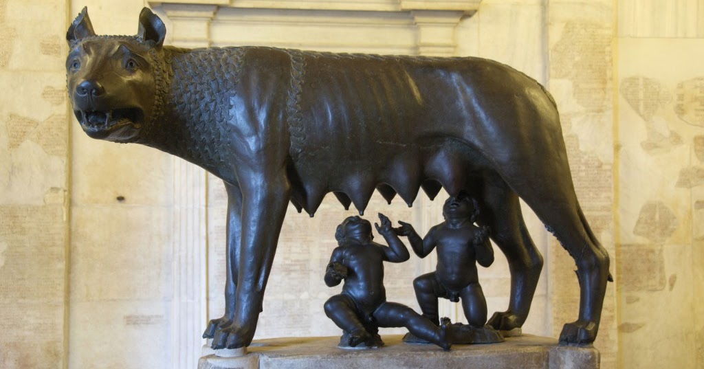 Капитолийская волчица в риме